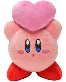 Kirby peluche Kirby with Heart 16 cm