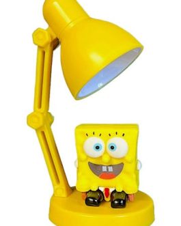 Bob l´éponge lampe LED mini avec figurine 10 cm