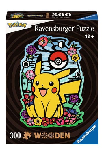 Pokémon puzzle en bois WOODEN Pikachu (300 pièces)