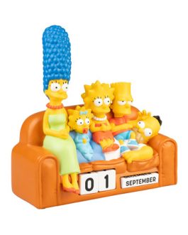 Les Simpson Calendrier perpétuel 3D