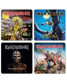 Iron Maiden pack 4 sous-verres
