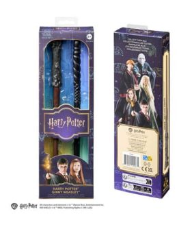 Harry Potter deux baguettes de jeu de rôle Harry Potter & Ginny Weasley 30 cm