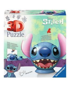Lilo & Stitch puzzle 3D balle avec oreilles Stitch (77 pièces)