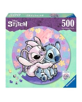 Lilo & Stitch puzzle rond Stitch (500 pièces)