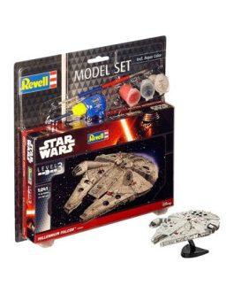Star Wars maquette 1/241 Model Set Millennium Falcon 10 cm