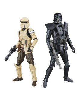Star Wars: Rogue One Black Series pack 2 figurines Shoretrooper & Death Trooper 15 cm