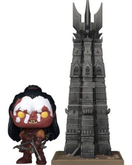 Le Seigneur des Anneaux POP! Town Vinyl figurine Lurtz w/Tower 9 cm