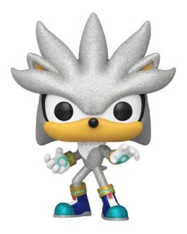 Sonic The Hedgehog POP! Games Vinyl Figurine Silver The Hedgehog (FL) 9 cm