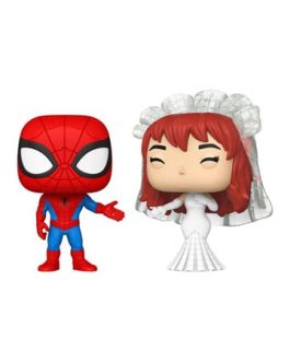 Marvel pack 2 POP! Vinyl figurines Superhero Couples- SM & MJ 9 cm