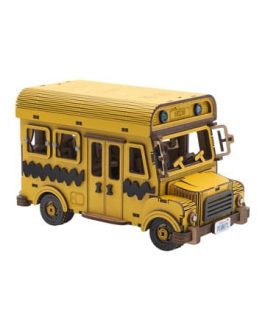 Peanuts Puremind Jeu de construction School Bus