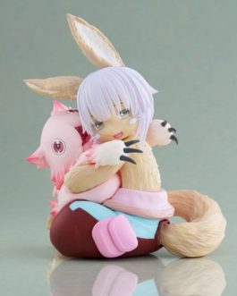 Made in Abyss: The Golden City of the Scorching Sun statuette PVC Desktop Cute Figure Nanachi & Mitty Reissue 13 cm