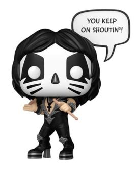 KISS POP! Sayings Vinyl figurine The Catman(R&R All Night) 9 cm