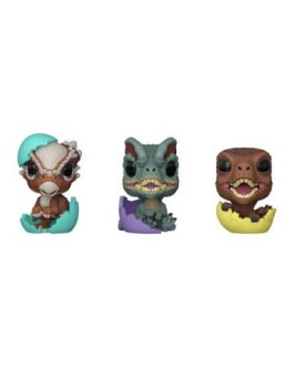 Jurassic Park figurine Pocket POP! Vinyl Easter Egg 3-Pack Dinos 4 cm