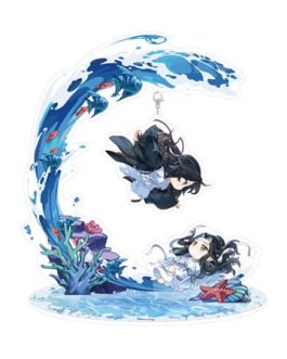 Grandmaster of Demonic Cultivation diorama acrylique Wei Wuxian & Lan Wangji Zhao Xi Chi Ver. 18 cm
