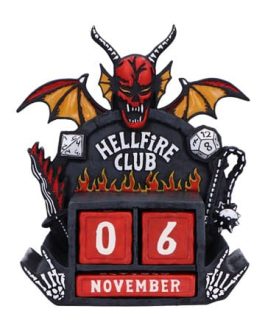 Stranger Things Calendrier perpétuel Hellfire Club 15 cm