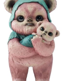 Star Wars statuette designer Ewok by Mab Graves Pink Variant 18 cm