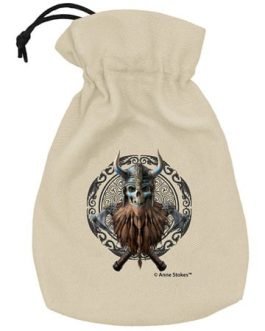 Anne Stokes sac à dés Viking Skull