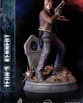 Resident Evil statuette Premium Leon Kennedy 50 cm