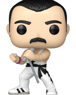 Queen POP! Rocks Vinyl figurine Freddie Mercury (white singlet) 9 cm
