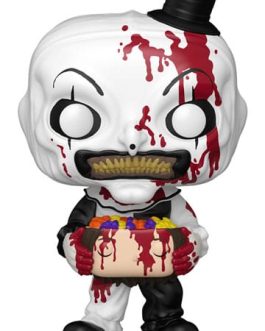 Terrifier 2 POP! Movies Vinyl figurine Art the Clown with Candy Filled Head 9 cm