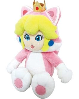 Super Mario peluche Cat Peach 22 cm