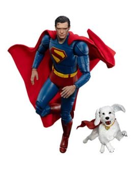 Superman (2025) figurine Superman & Krypto 21 cm