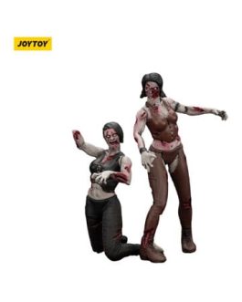 Zombie pack 2 figurines Dark Source Female wrestlers 8 cm