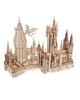 Harry Potter maquette en bois Château de Poudlard