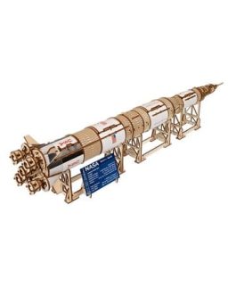 NASA maquette en bois Saturn V
